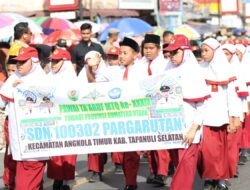 Kafilah dari Berbagai Kabupaten/Kota Se-Sumut Ikut Meriahkan Pawai Taaruf MTQ Ke-39 Tingkat Provsu