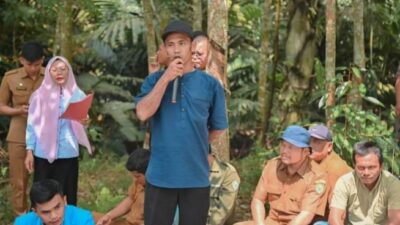 Kelompok Tani Sahata Lakukan Penanaman Perdana Desa Joring Natobang