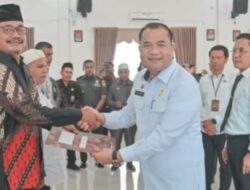 Pj.Walikota Padangsidimpuan H.Timur Tumanggor  Hadiri Sosialisasi Aliran Kepercayaan Keagamaan Di Masyarakat