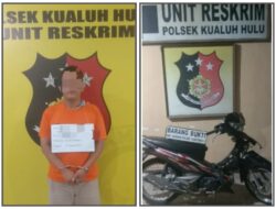 Maling SP Motor di Mesjid Al- Aman, Disikat polisi