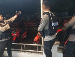 Cegah Kejahatan Jalanan, Polres Labuhanbatu Gelar Patroli Malam