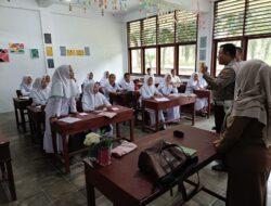 Tingkatkan Disiplin, Satlantas Polres Labuhanbatu Giat Police Go to School