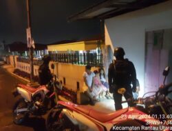 Persempit Ruang Gerak Pelaku Kejahatan, Polres Labuhanbatu Rutin Patroli