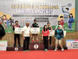 Juara 1 O2SN Cabang Olahraga Bulutangkis Tunggal Putra Tingkat Nasional 2024 di Raih Siswa SDN Bojongsempur