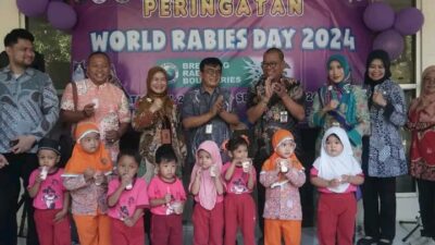 Kegiatan Gemar Minum Susu Semarakkan World Rabies Day