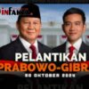 Resmi Sudah Di Lantik nya RI Yang Ke 8 “Prabowo Subianto dan Gibran Rakabuming Raka Resmi Menjadi Presiden dan Wakil Presiden Republik Indonesia (RI) Periode 2024-2029