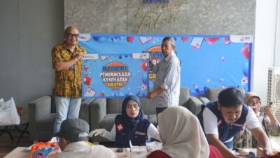 BRI Kantor Cabang Bekasi Juanda Melaksanakan Program CSR BRI Peduli Pemeriksaan Kesehatan Gratis Tahun 2024