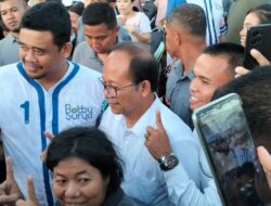 Blusukan Bobby Nasution Di Pasar Pagi Kota Gunungsitoli Di Sambut Hangat Oleh Pedagang Dan Pembeli