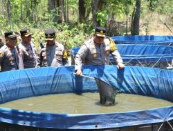 Polres Pamekasan Dukung Ketahanan Pangan Lewat Optimalisasi Lahan Pertanian dan Perikanan