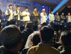 Jelang Masa Tenang, Pasangan Calon Bupati Sahrul – Gun Gun, Gelar Takbir Akbar dan Do”a Bersama