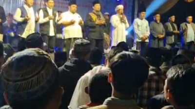 Jelang Masa Tenang, Pasangan Calon Bupati Sahrul – Gun Gun, Gelar Takbir Akbar dan Do”a Bersama