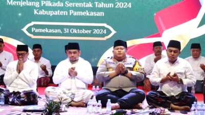 Jelang Pilkada 2024, Polres Pamekasan Gelar Doa Bersama untuk Jaga Kondusivitas