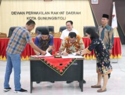 DPRD Kota Gunungsitoli Gelar Rapat Paripurna Penandatanganan Nota Kesepakatan Perubahan KUA Dan PPAS Dan APBD TA 2024