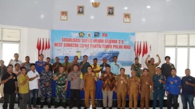 Pemda Nisut Gelar sosialisasi Survey Umum Seismik 2 D West Sumatra Lepas Pantai Timur Pulau Nias