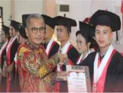 Bupati Nias Hadiri Sidang Senat Terbuka Wisuda Unias