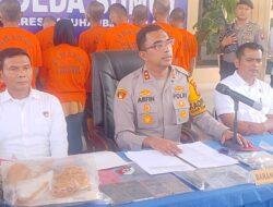 Polres Labusel Polda Sumut Ungkap Kasus Tindak Pidana Kejahatan Peredaran Narkoba, Judi Online, CPO dan Pencurian Di Ahir Tahun 2024