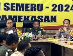 Polres Pamekasan Gelar Rapat Koordinasi untuk Pengamanan Nataru 2024-2025