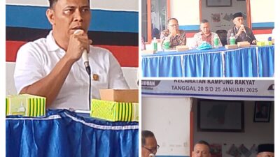 JULHAMDANI HASIBUAN Dan H.SUTIMAN S.pdi M.Si Melaksanakan Reses II MASA SIDANG II TAHUN 2025 Kecamatan Kampung Rakyat LABUSEL