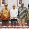 Bupati Nias Dan Forkada Sekepulauan Nias Audensi Di Kemenhub RI