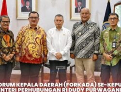 Bupati Nias Dan Forkada Sekepulauan Nias Audensi Di Kemenhub RI